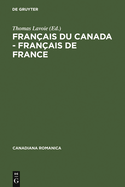 Fran?ais du Canada - Fran?ais de France
