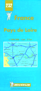France Regional Loire Region-Michelin Map #232