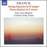 Franck: String Quartet; Piano Quintet - Cristina Ortiz (piano); Fine Arts Quartet