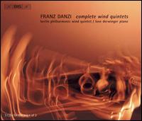 Franz Danzi: Complete Wind Quintets - Berlin Philharmonic Wind Quintet; Love Derwinger (piano)