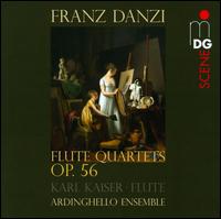 Franz Danzi: Flute Quartets, Op. 56 - Ardinghello Ensemble; Karl Kaiser (flute); Martin Diehl (cello maker)