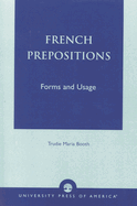 French Prepositions: Forms and Usage