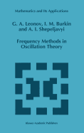 Frequency Methods in Oscillation Theory