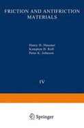 Friction and Antifriction Materials