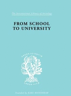 From School to University: A Study with Special Reference to University Entrance