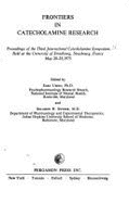 Frontiers in Catecholamine Research: Proceedings