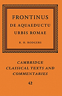 Frontinus: de Aquaeductu Urbis Romae