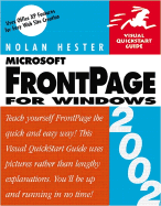 FrontPage 2002 for Windows: Visual QuickStart Guide - Hester, Nolan