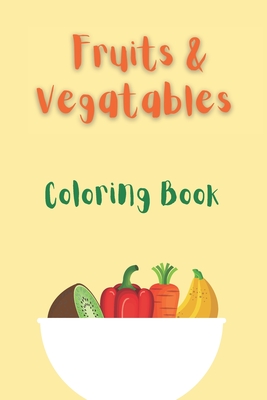 Fruit & Vegetable Coloring Book - Singleton
