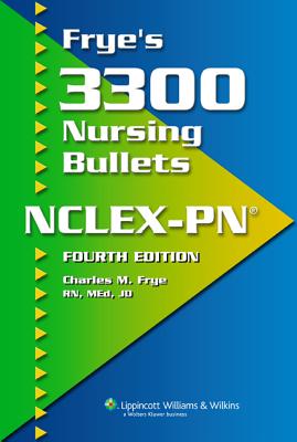 Frye's 3300 Nursing Bullets for Nclex-Pn(r) - Frye, Charles M, RN