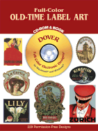 Full-Color Old-Time Label Art CD-ROM and Book