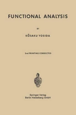 Functional Analysis - Yoshida, K Saku