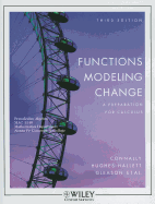 Functions Modeling Change: A Preparation for Calculus