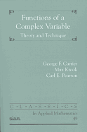 Functions of a Complex Variable: Theory and Technique