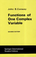 Functions of One Complex Variable - Barr, Michael