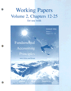 Fundamental Accounting Principles: Working Papers - Larson, Kermit D., and Wild, John J., and Chiappetta, Barbara