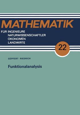 Funktionalanalysis - G�pfert, Alfred