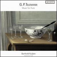 G.P. Telemann: Music for Flute - Johan Huys (harpsichord); Ren� Jacobs (counter tenor); Richte Van Der Meer (cello); Robert Kohnen (harpsichord);...
