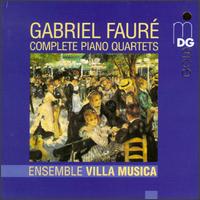 Gabriel Faur�: Complete Piano Quartets - Enrique Santiago (viola); Kalle Randalu (piano); Martin Ostertag (cello); Thomas Brandis (violin); Ensemble Villa Musica