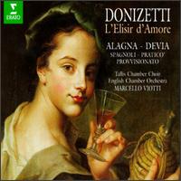 Gaetano Donizetti: L'Elisir D'Amore - Bruno Pratic� (bass); English Chamber Orchestra (chamber ensemble); Francesca Provvisionato (soprano);...
