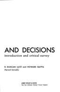 Games & Decisions: Introduction & Critical Survey