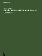 Ged?chtnissrede auf Ernst Curtius