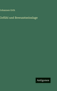 Gefuhl Und Bewusstseinslage