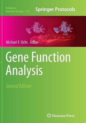 Gene Function Analysis - Ochs, Michael F (Editor)