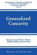 Generalized Concavity