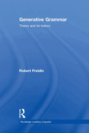Generative Grammar: Theory and its History