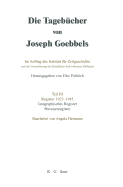 Geographisches Register Und Personenregister