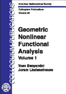 Geometric Nonlinear Functional Analysis