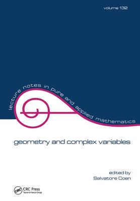Geometry and Complex Variables - Coen, S.