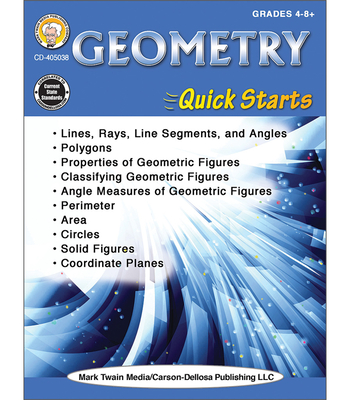 Geometry Quick Starts Workbook - Shiotsu, Vicky
