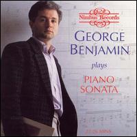 George Benjamin: Piano Sonata - George Benjamin (piano)