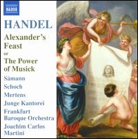 George Frideric Handel: Alexander's Feast - Gerlinde S�mann (soprano); Klaus Mertens (bass); Knut Schoch (tenor); Junge Kantorei (choir, chorus);...