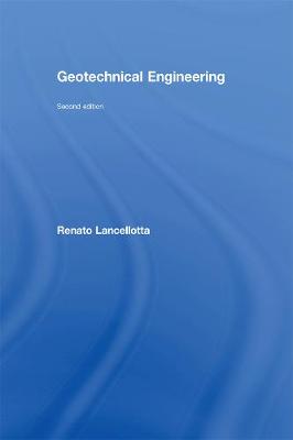 Geotechnical Engineering - Lancellotta, Renato
