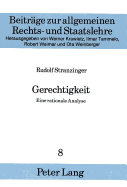 Gerechtigkeit: Eine Rationale Analyse