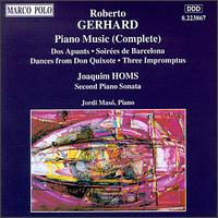 Gerhard: Complete Piano Music - Jordi Mas� (piano)