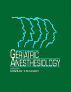 Geriatric anesthesiology