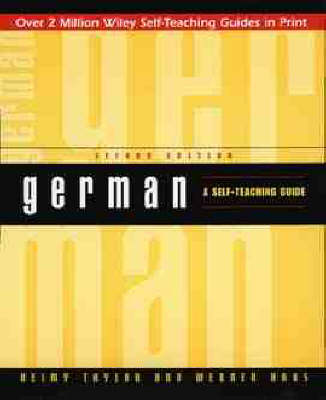 German: A Self-Teaching Guide - Taylor, Heimy, and Haas, Werner