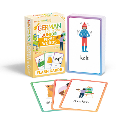 German for Everyone Junior First Words Flash Cards (Cards) - Dk