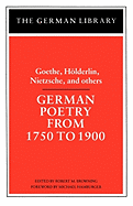 German Poetry from 1750 to 1900