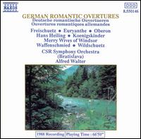 German Romantic Overtures - Czecho-Slovak Radio Symphony Orchestra; Alfred Walter (conductor)