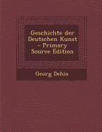Geschichte Der Deutschen Kunst