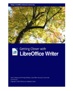 Getting Closer with Libreoffice Writer