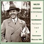 Gieseking in Performance