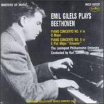 Gilels Plays Beethoven Piano Concertos, Nos. 4 & 5