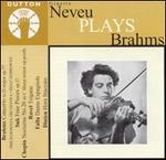 Ginette Neveu Plays Brahms