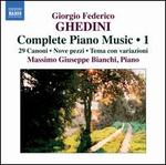 Giorgio Federico Ghedini: Complete Piano Music, Vol. 1